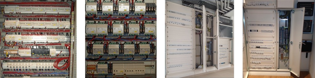 KNX electric panel actuator