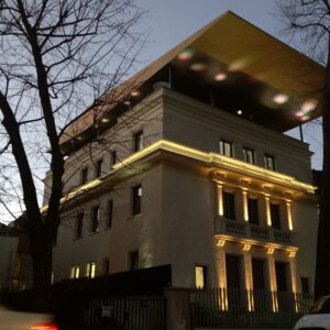 Architectural-lighting-facade-Aleea-Alexandru Iluminat erhitectural fatada Aleea Alexandru