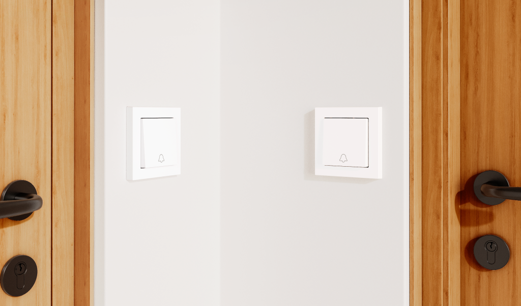 KNX soft push button pictograma sonerie