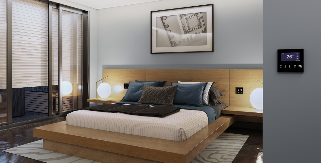 Mini panel Flat display Zennio