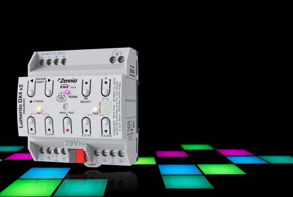 Lumento DX4 v2 - dimmer LED de la Zennio cu control avansat