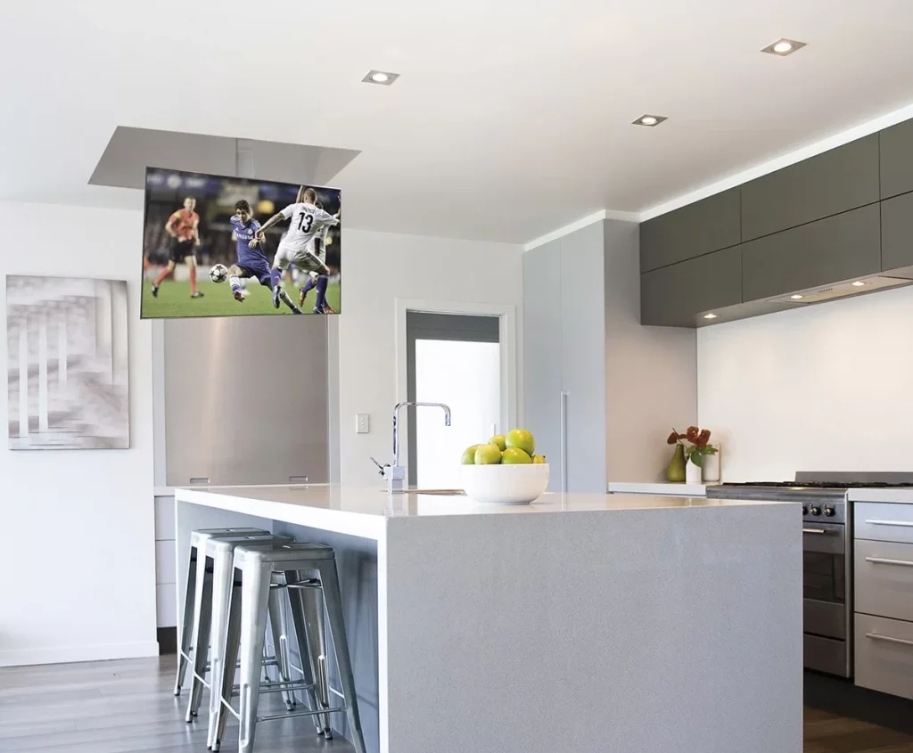 Suport TV retractabil in tavan - Maior Flip 900