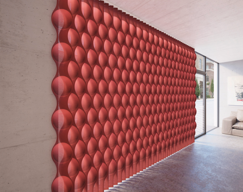 Sistem de jaluzele 3D Vertical Waves