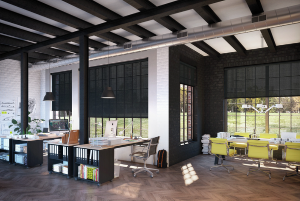 Solutii de umbrire Silent Gliss pentru birouri