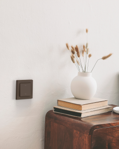 Push button Zennio Mocha