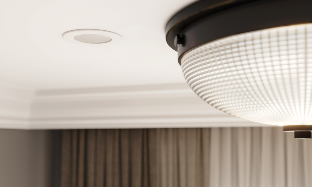 EyeZen senzor de miscare de la Zennio pentru instalare pe tavan