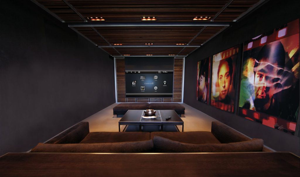 Sistem de Home Cinema de la Control4