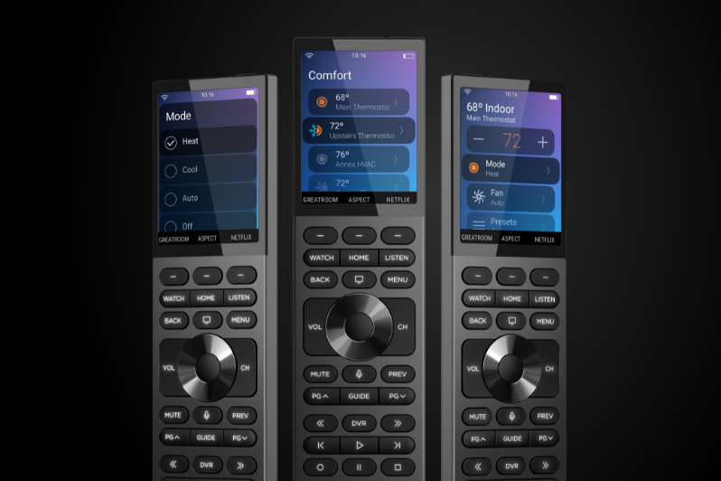 Controlul locuintei inteligente cu telecomanda Halo de la Control4