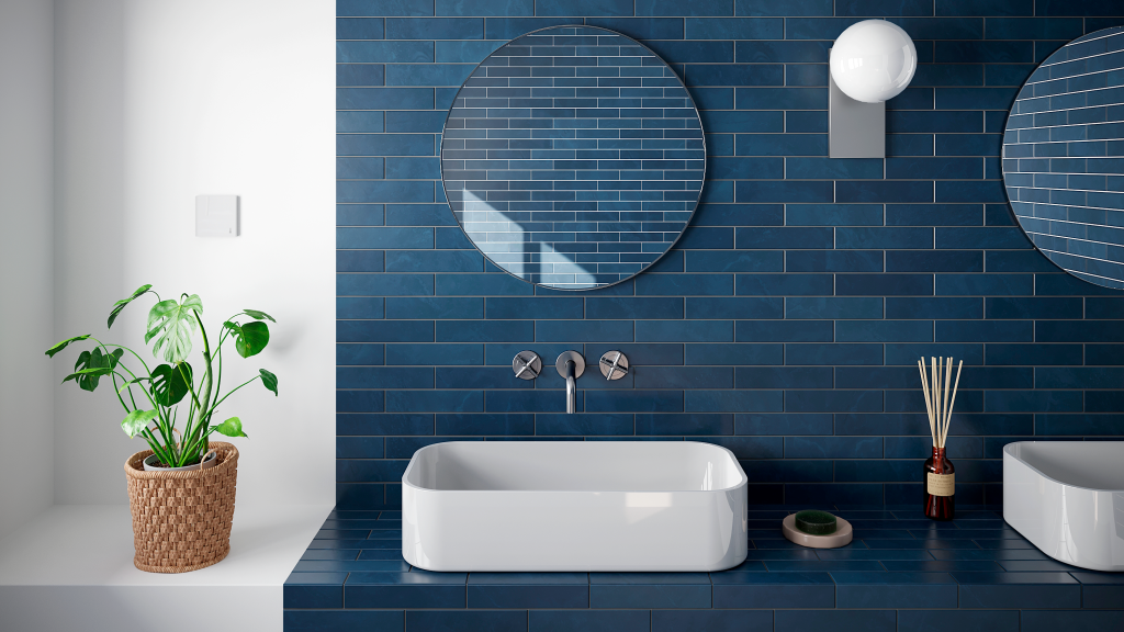 Senzor de temperatura de la Zennio - baie Smart Home