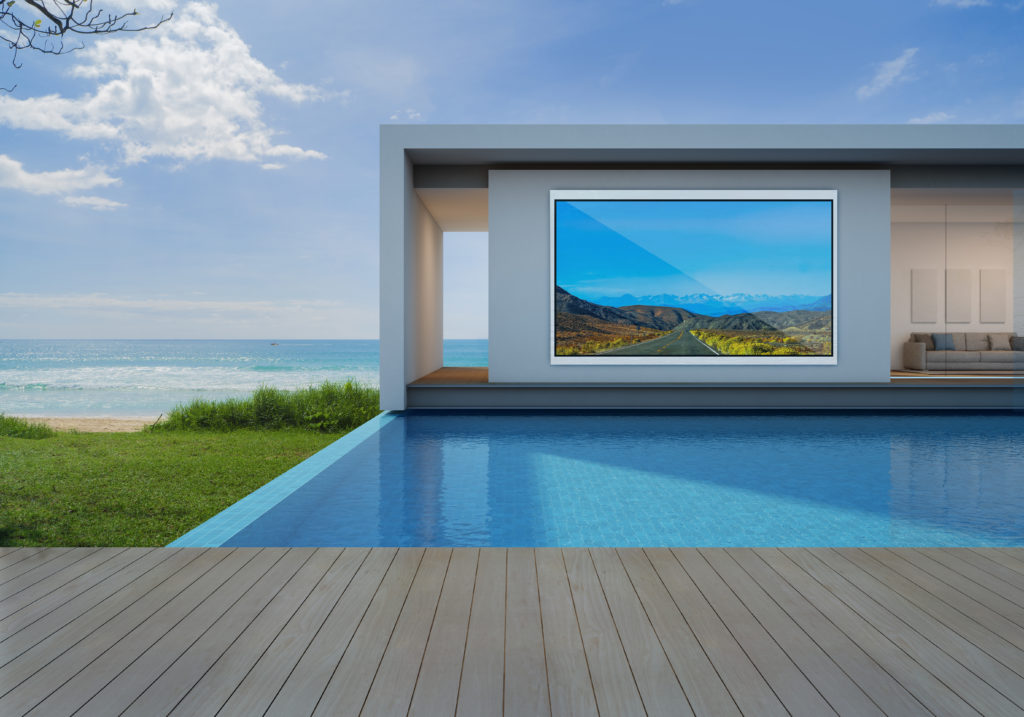 Televizoare de exterior Aquavision Horizon - 4K pentru spatii outdoor