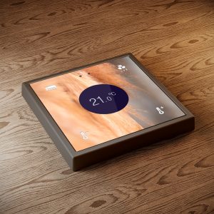 Touch panel Zennio Flat RGB 70 Display cu design personalizat