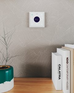 Touch panel Zennio din gama Flat