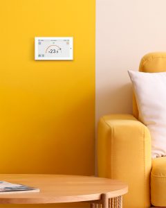Control temperatura din room controller Zennio