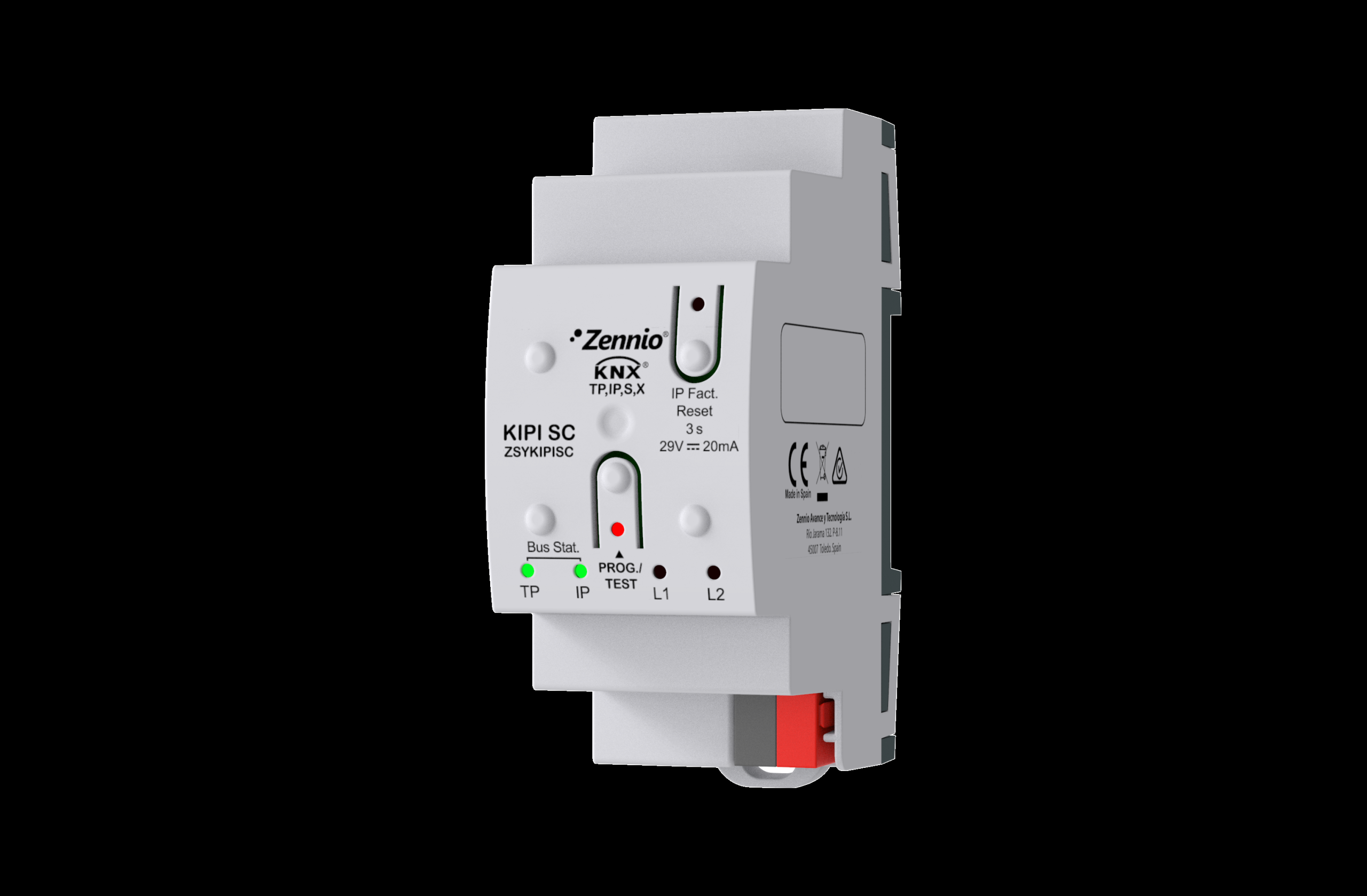 KIPI SC – interfață KNX-IP securizată, de la Zennio, pentru comunicare rapidă între Ethernet și KNX TP
