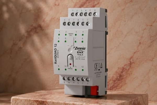 RailQUAD - noi modele de intrare KNX de la Zennio