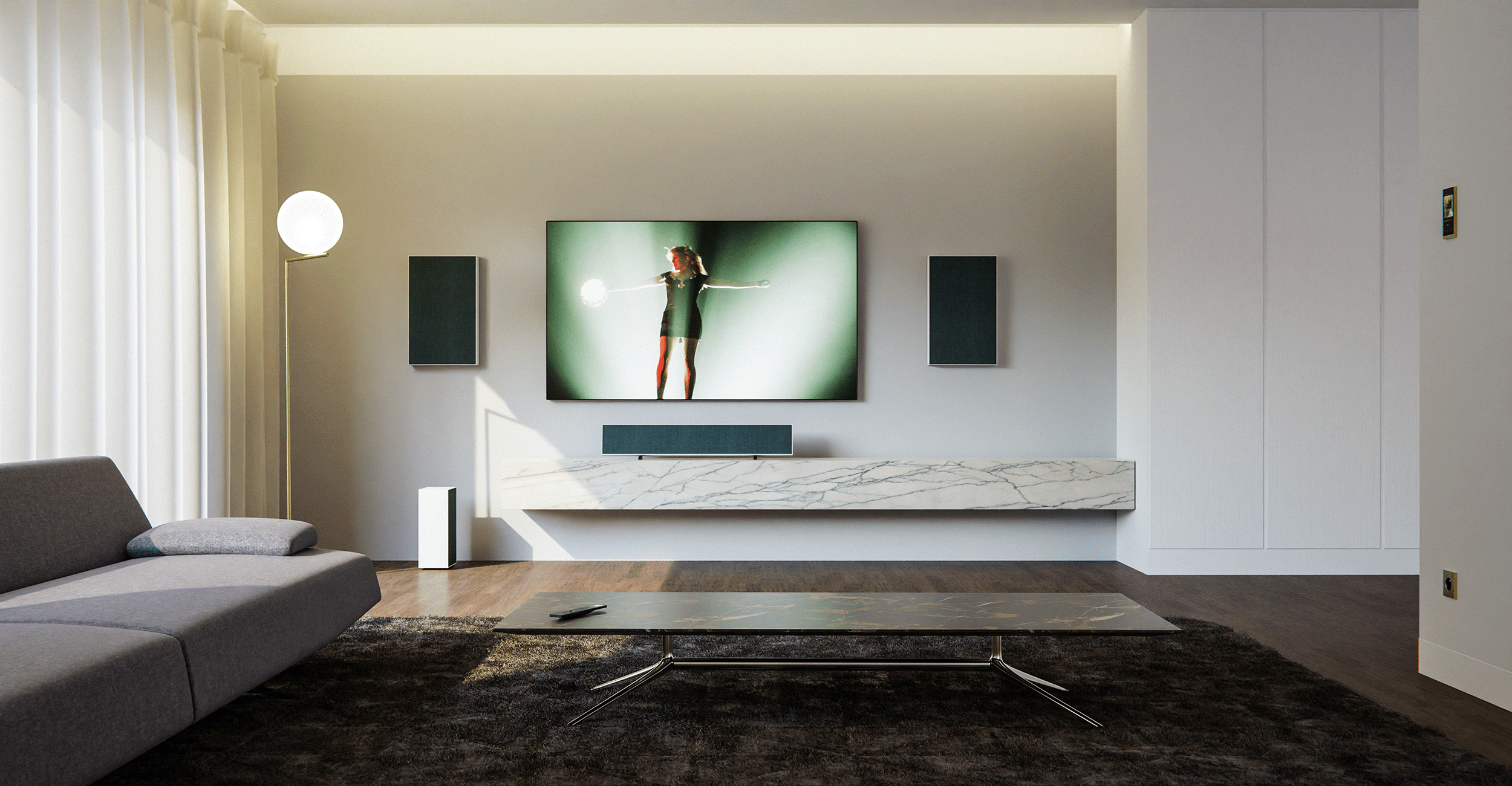 Sistem audio Basalte Aalto D3