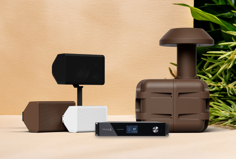 Triad Stratus Series - sistem audio pentru spatii exterioare